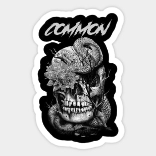 COMMON RAPPER MUSIC Sticker